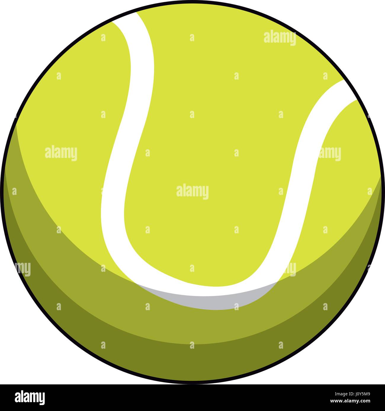 tennis ball sport image Stock Vector Image & Art - Alamy