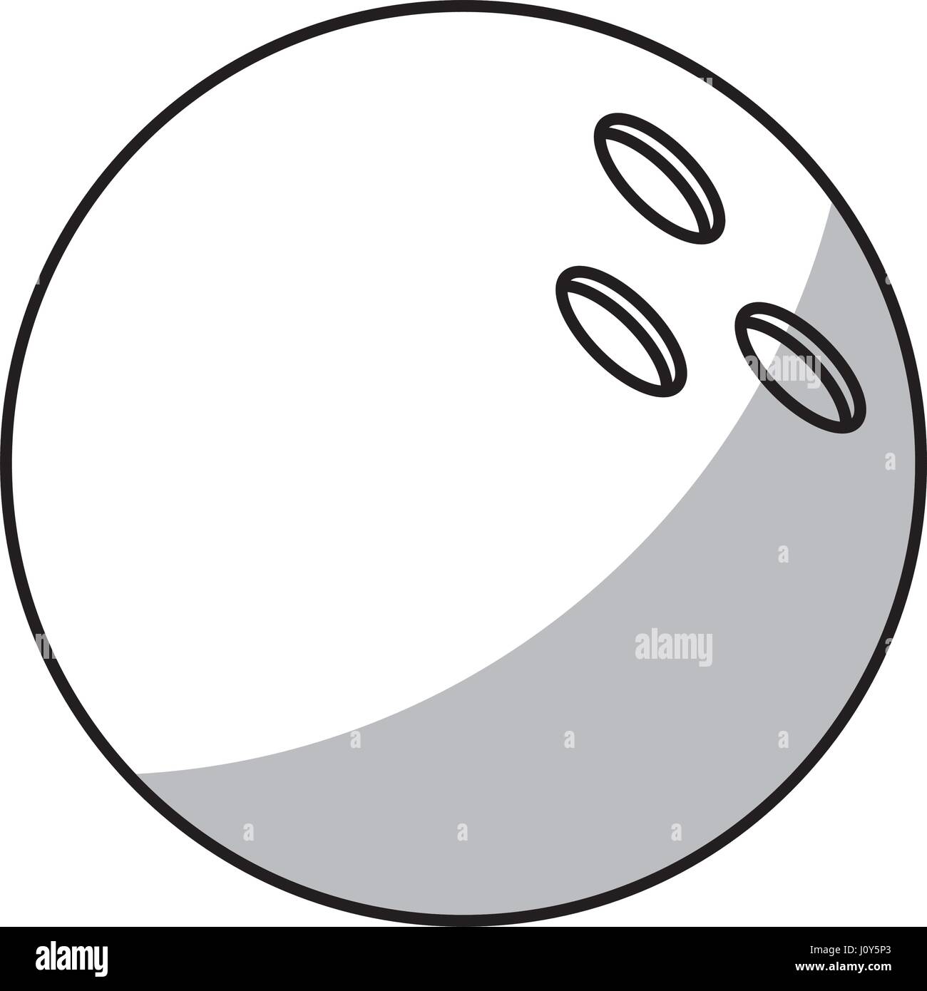 bowling ball equipment shadow Stock Vector Image & Art Alamy