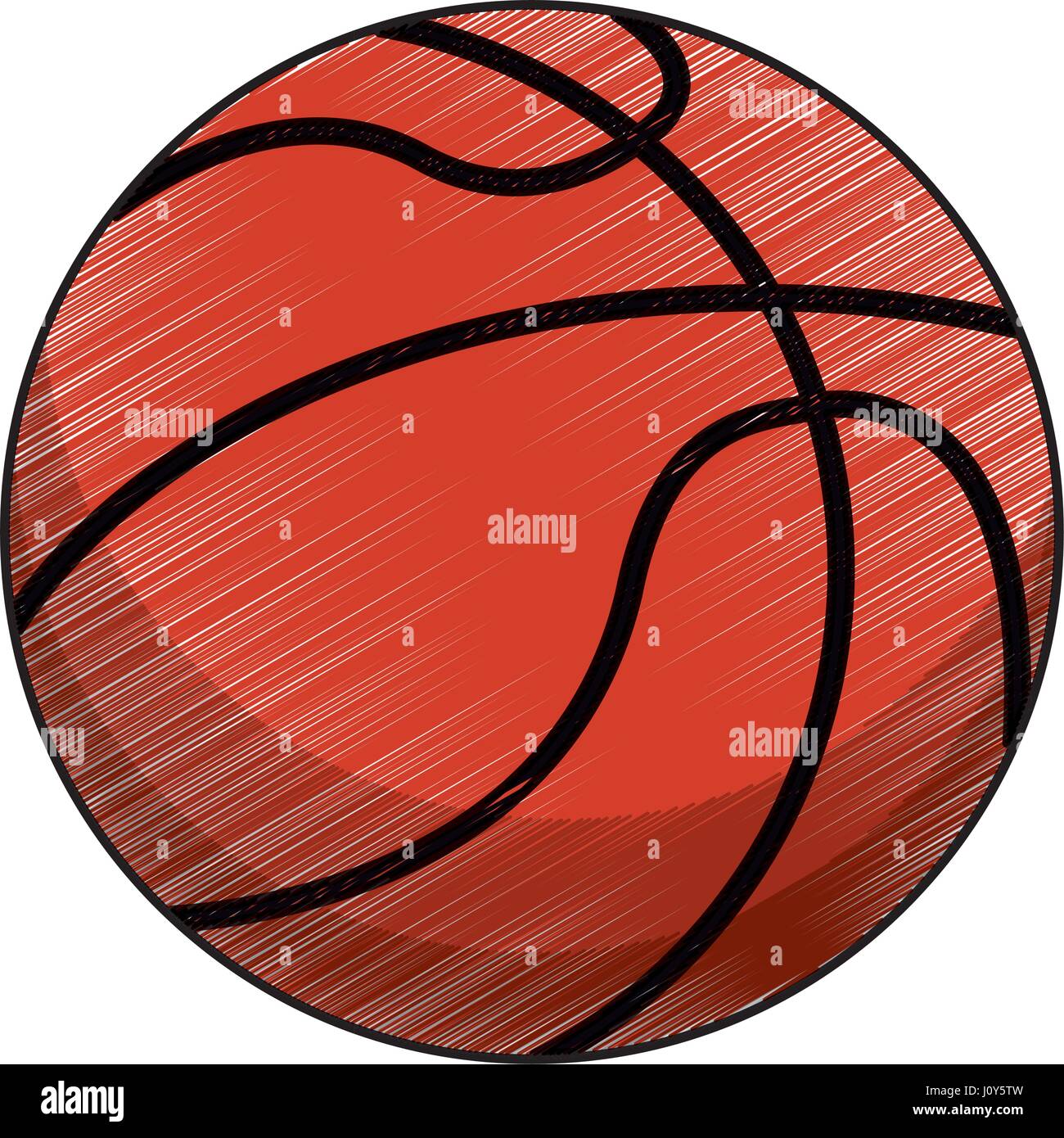 drawing basketball ball equipment Stock Vector Image & Art Alamy