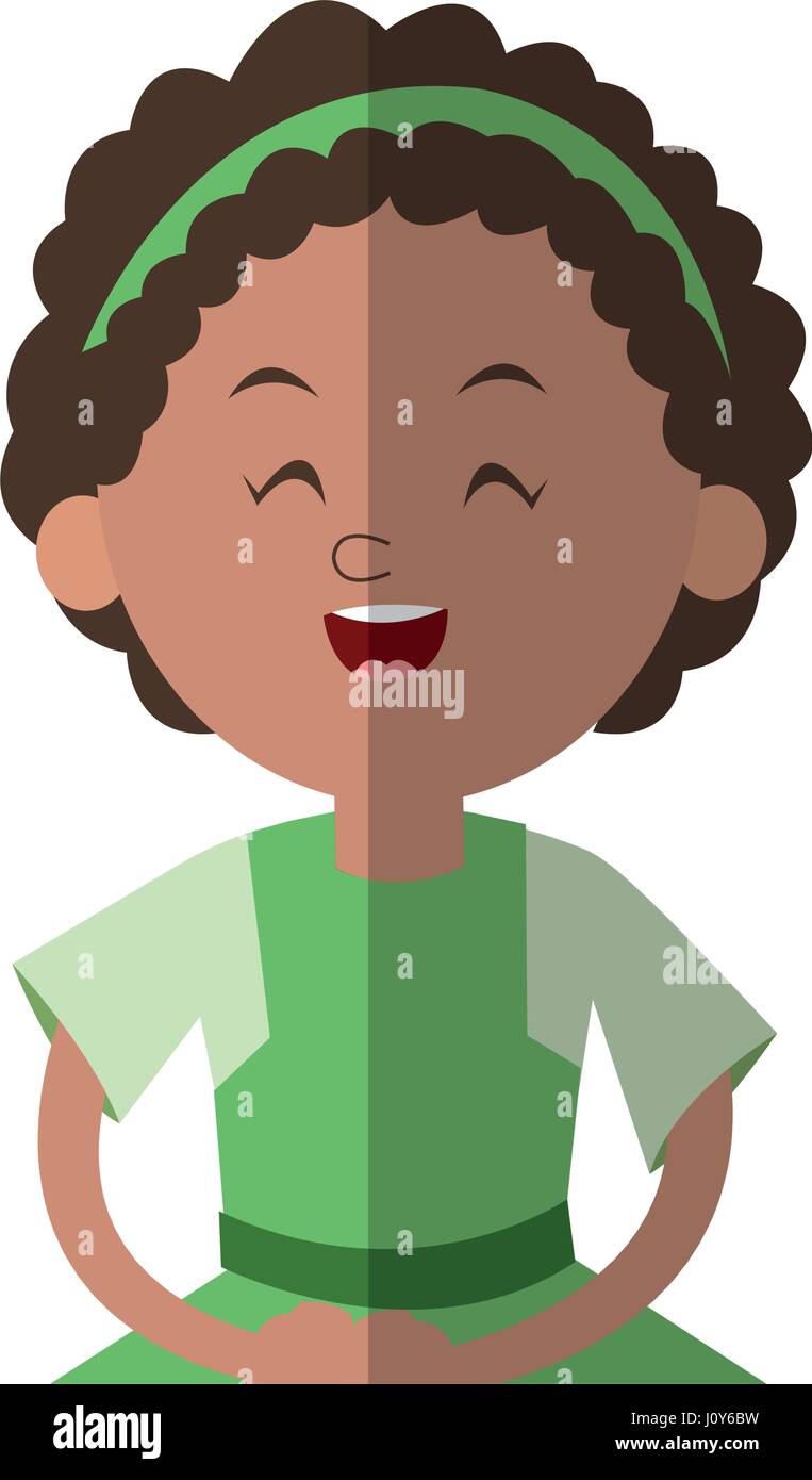 Isolated girl cartoon design Stock Vector Image & Art - Alamy