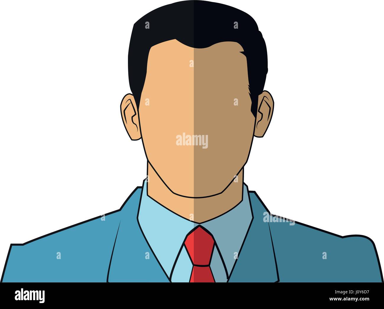 Isolated man with suit design Stock Vector Image & Art - Alamy