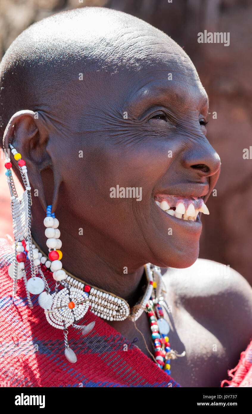 Maasai Ear Stretching High Resolution 