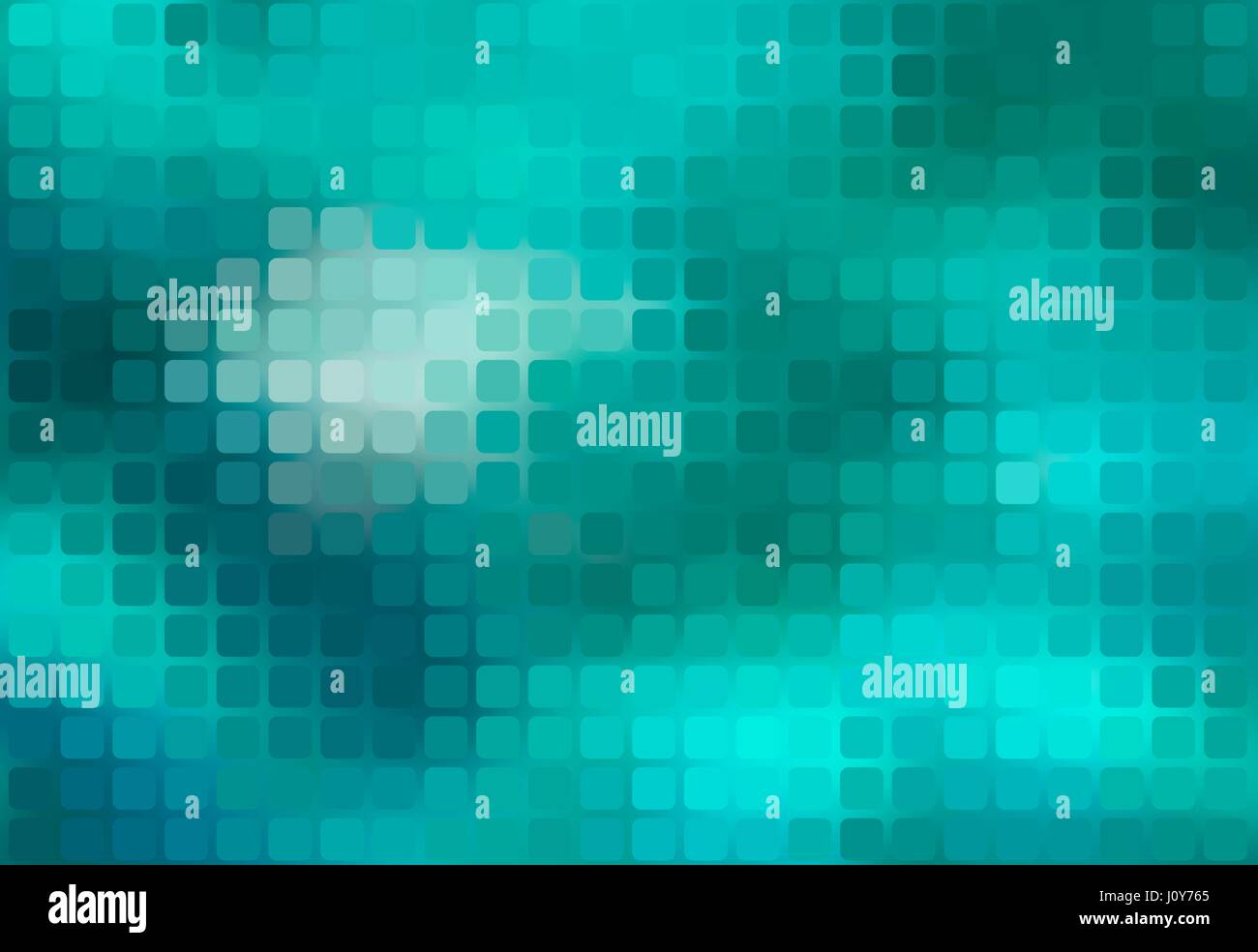 Turquoise Rounded Rectangle Turquoise green vector abstract rounded corners square tiles mosaic ...