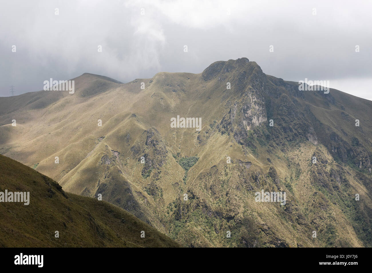 Andes mountains near Quito, Ecuador Stock Photo Alamy
