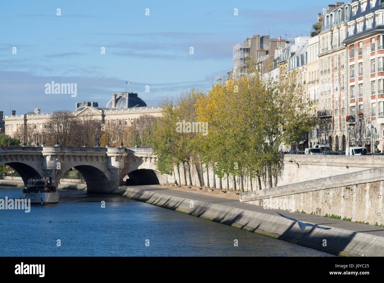 Seine in Paris Stock Photo