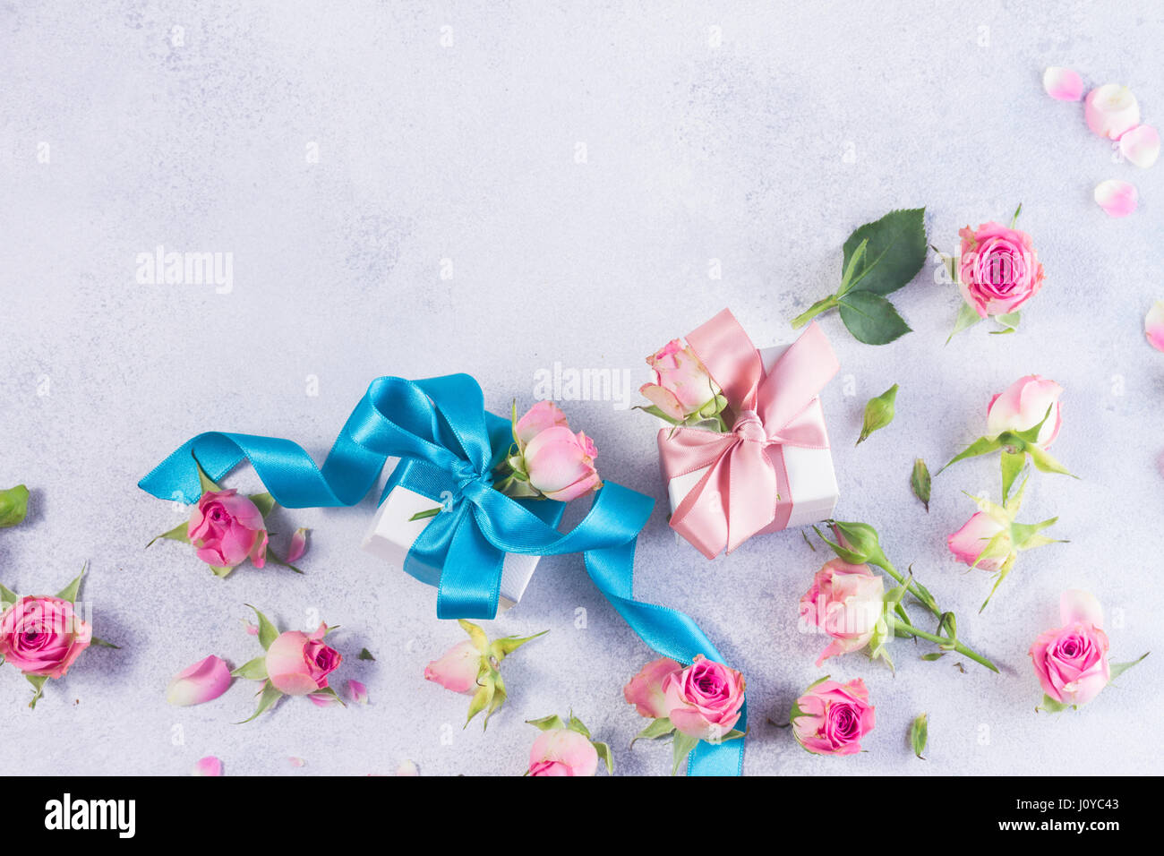 Pink satin box hi-res stock photography and images - Alamy