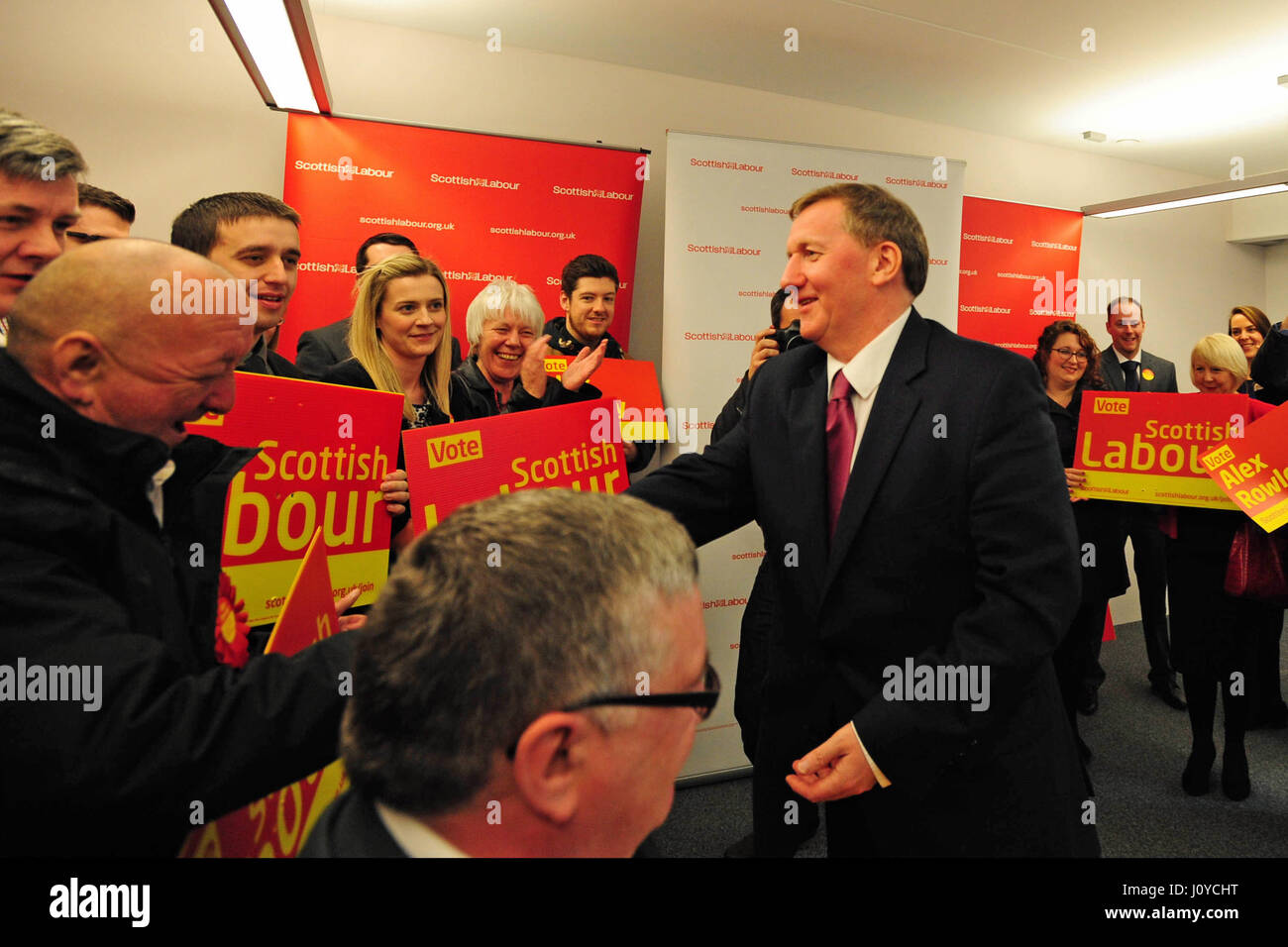 Fife Council leader Alex Rowley, the successful Labour candidate in the