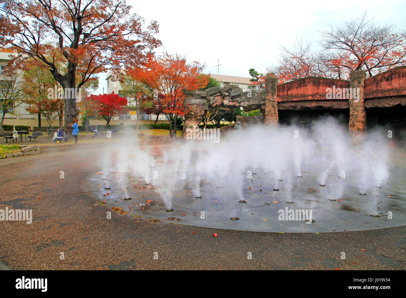 Omori Kaizuka Iseki Shell Mound Garden Tokyo Japan Stock Photo Alamy