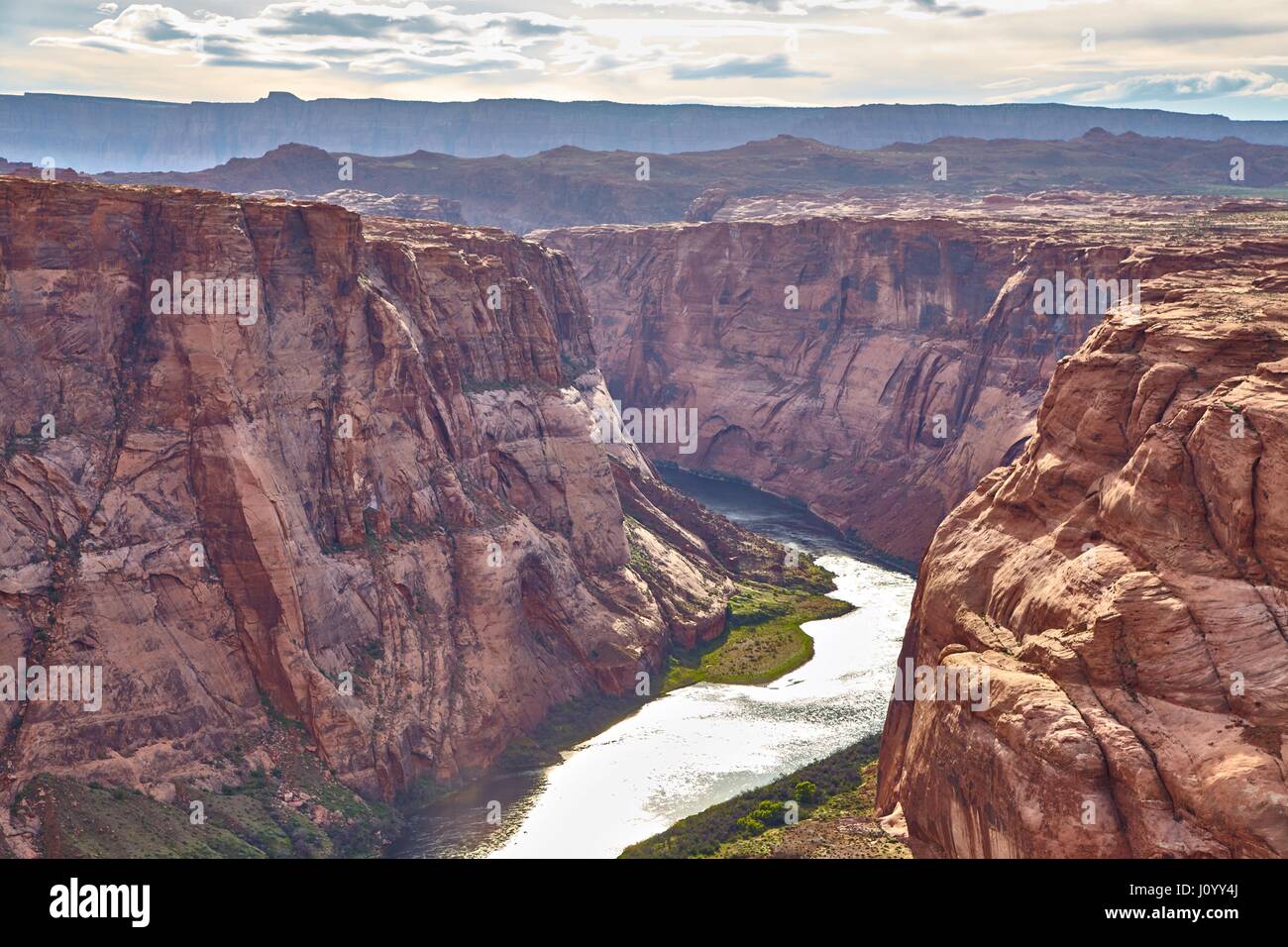 Incredibly beautiful view of Horseshoe Bend at Antelope Canyon National