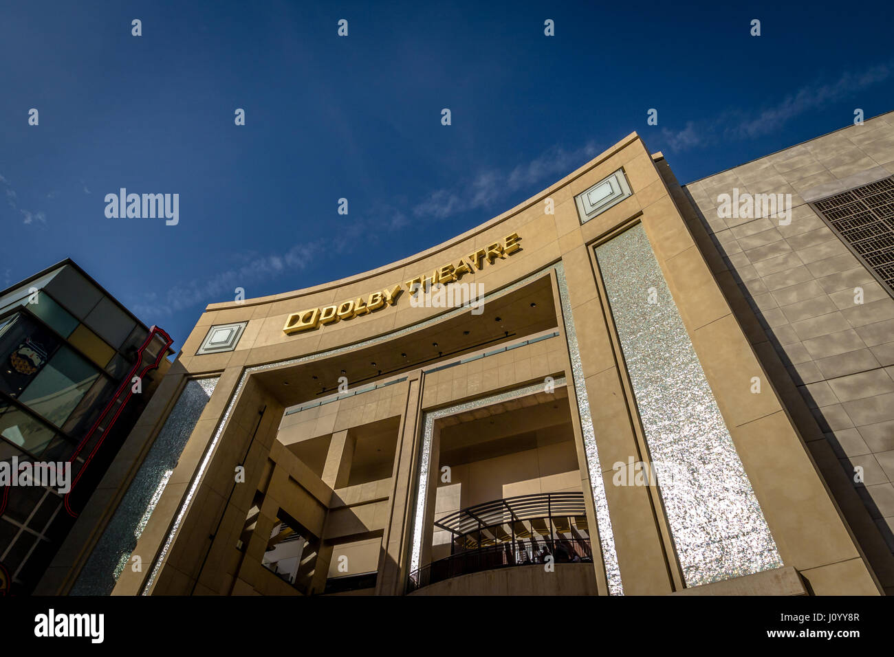 Dolby Theatre on Hollywood Boulevard - Los Angeles, California, USA Stock Photo