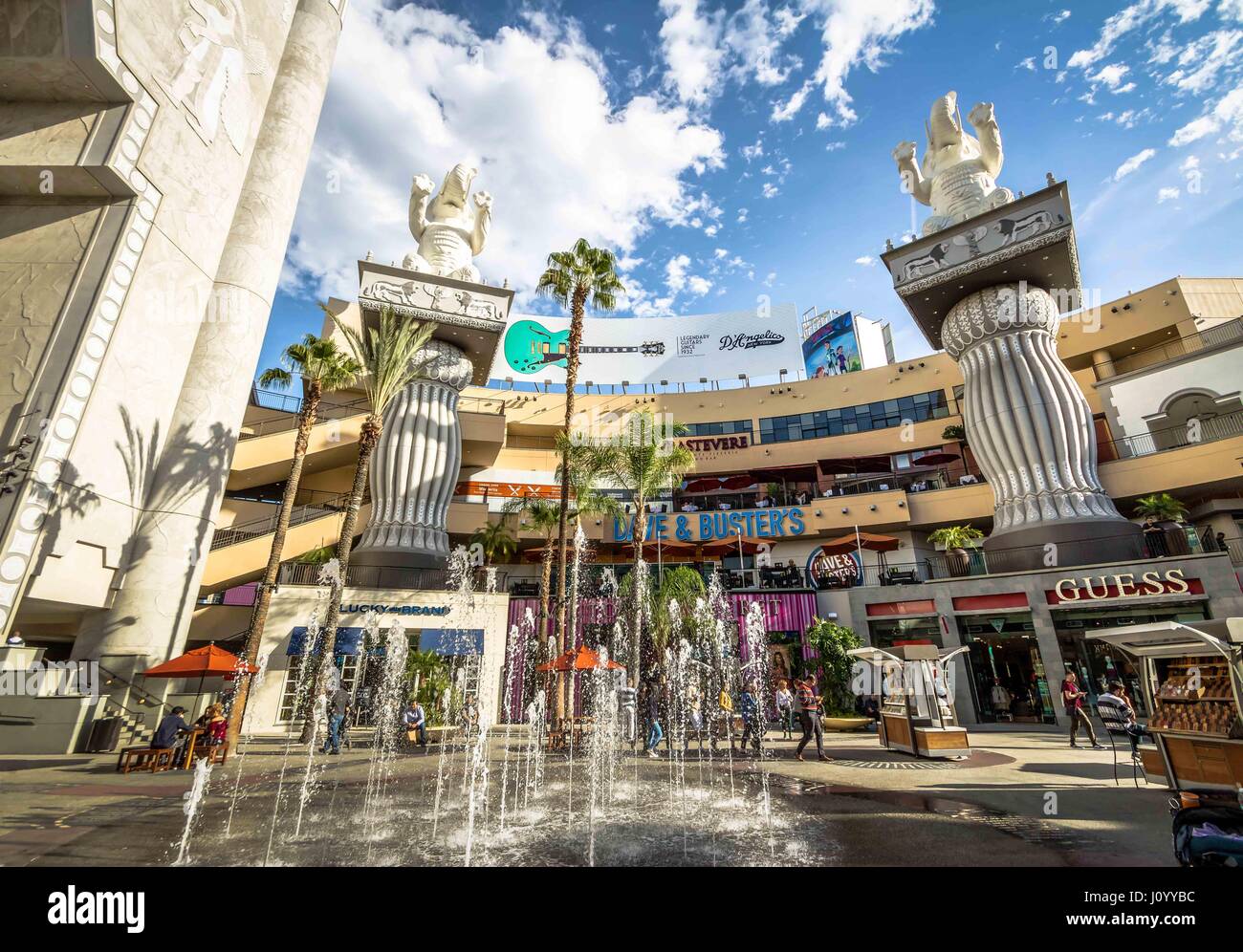 Hollywood and Highland Complex - Los Angeles, California, USA Stock Photo