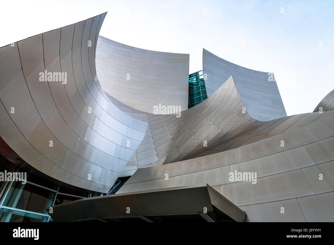 The Walt Disney Concert Hall - Los Angeles, California, USA Stock Photo