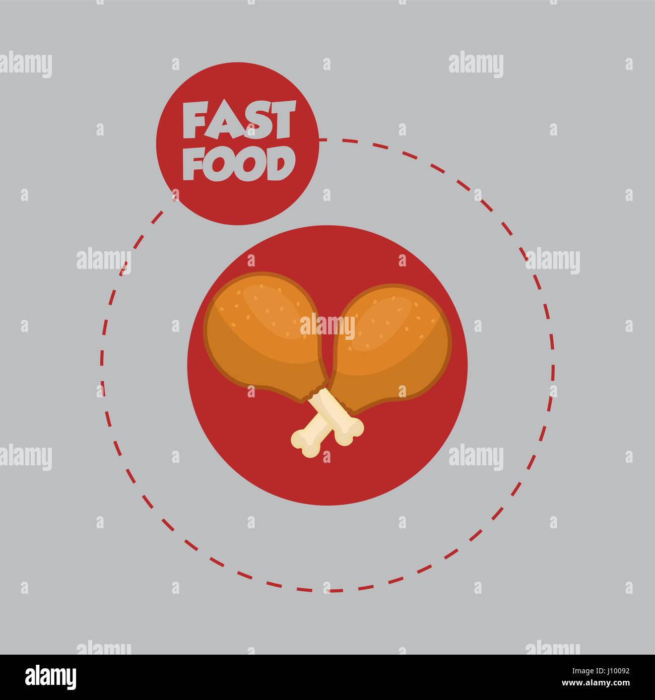 Flat illustration about fast food design Stock Vector Image & Art - Alamy