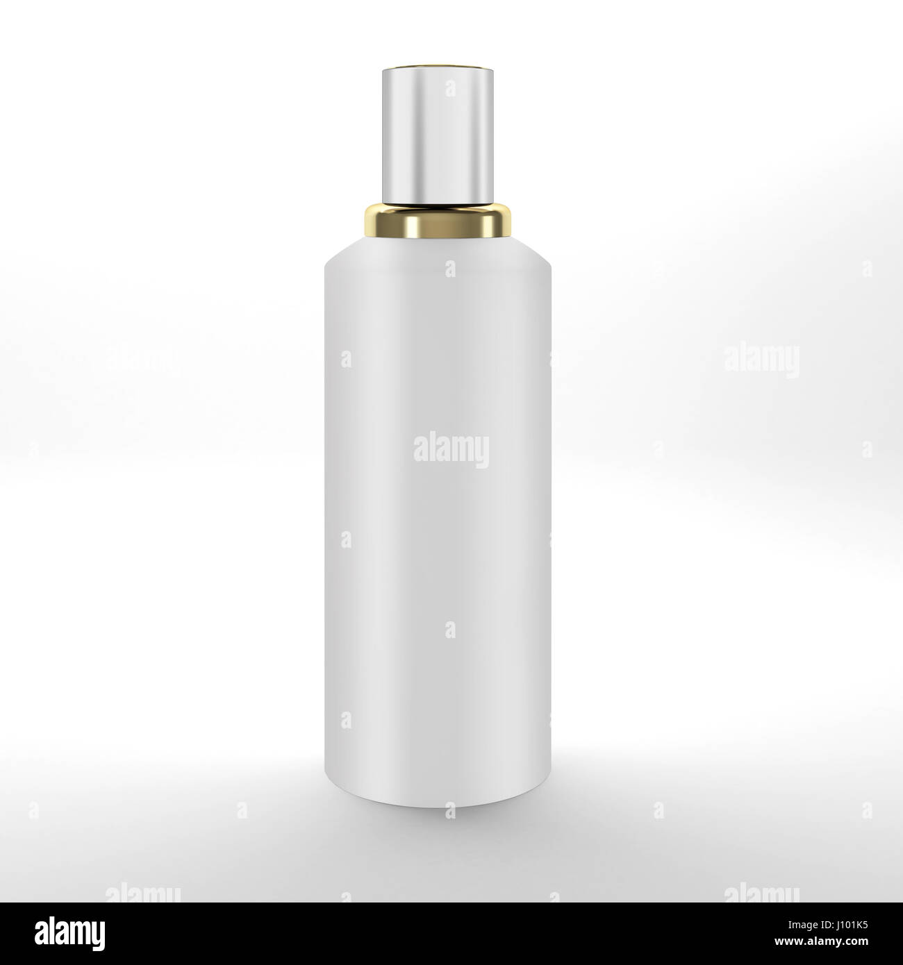 Perfume Deodorant Body Spray Mockup On White Background Stock Photo