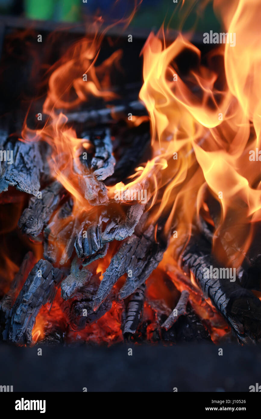 coal and fire flame Stock Photo Alamy