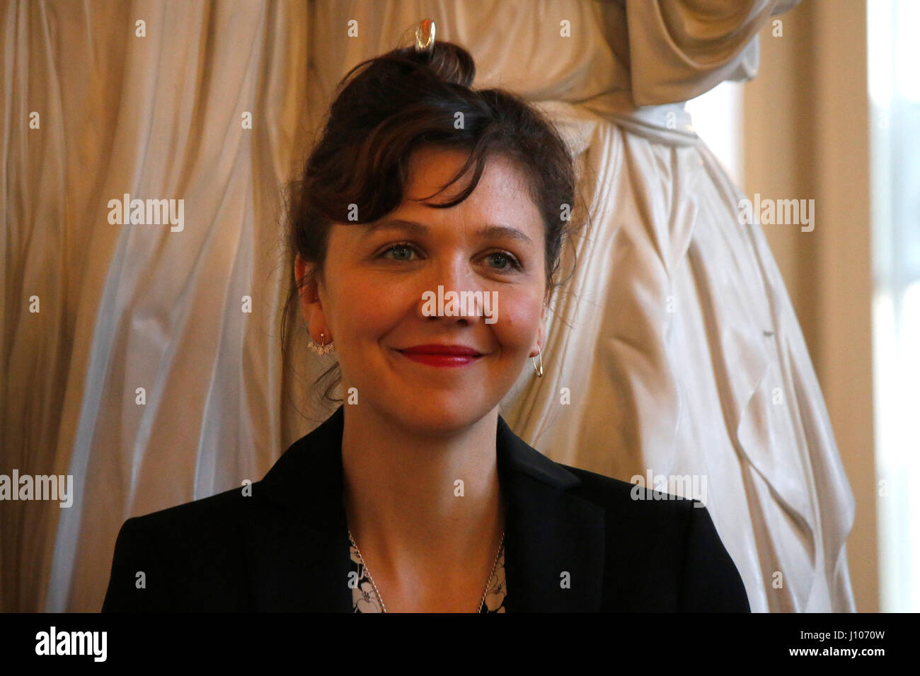 Maggie Gyllenhaal - Empfang der Berlinale Jury beim Reguierenden Buergermeister, Rotes Rathaus, 15. Februar 2017, Berlin. Stock Photo