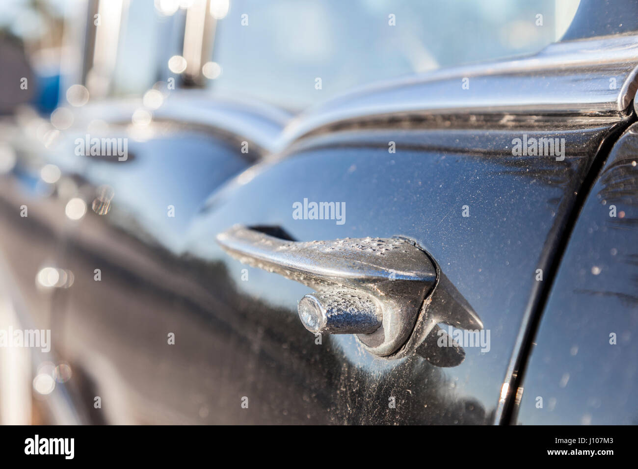 Antique Car Door Handle High Resolution Stock Photography And Images Alamy
