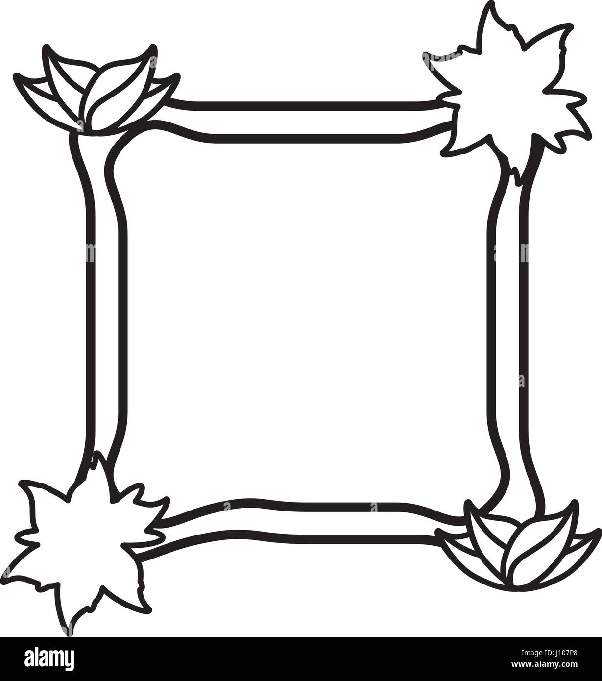 label flower decoration empty icon Stock Vector Image & Art - Alamy