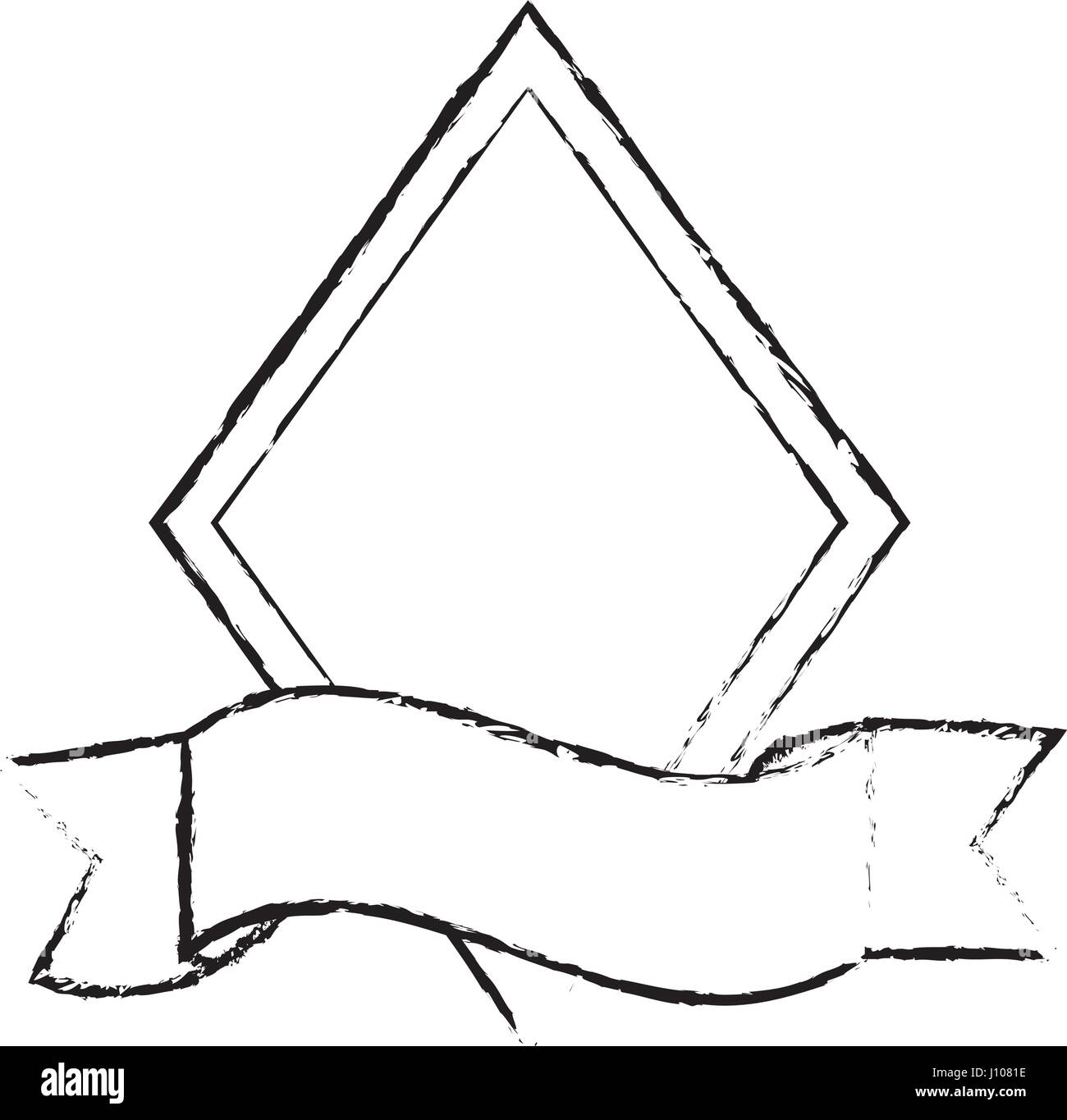 label ribbon decorative sketch Stock Vector Image & Art - Alamy