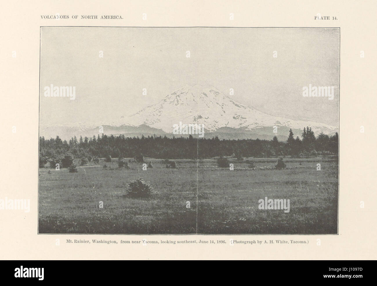 Volcanoes of North America, etc Stock Photo - Alamy