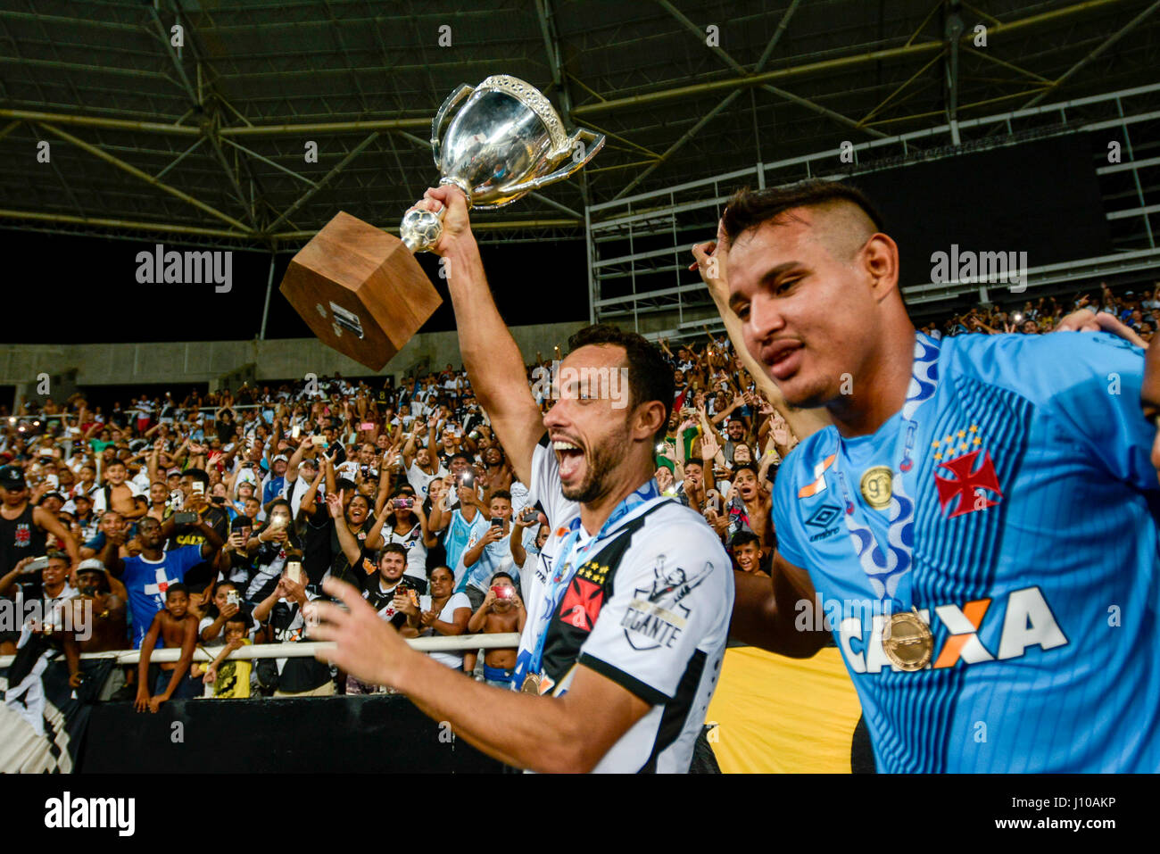 Rio De Janeiro, Brazil. 16th Apr, 2017. Photo for Vasco x Botafogo held