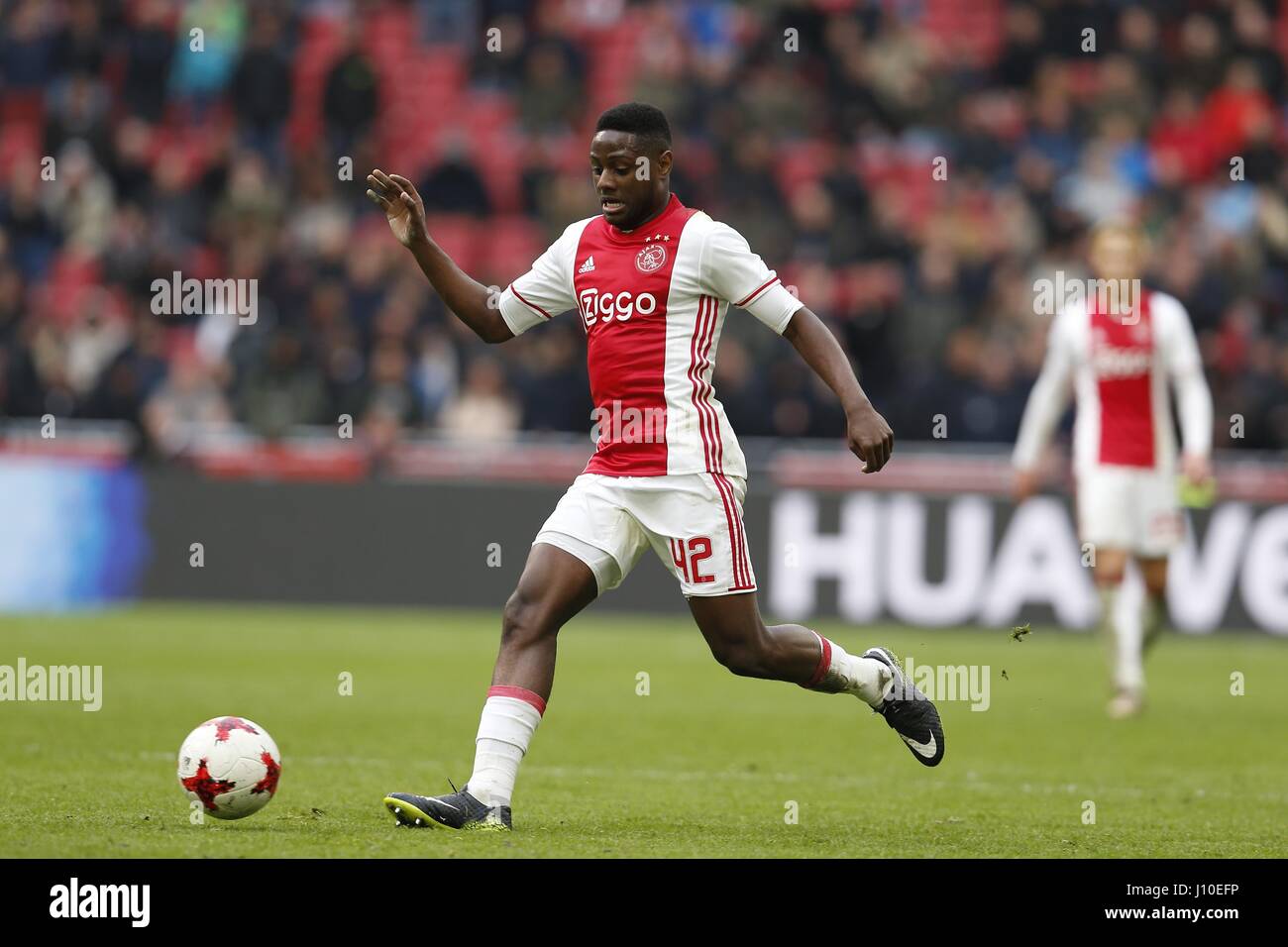 Deyovaisio Zeefuik (Ajax), APRIL 16, 2017 - Football / Soccer : Dutch