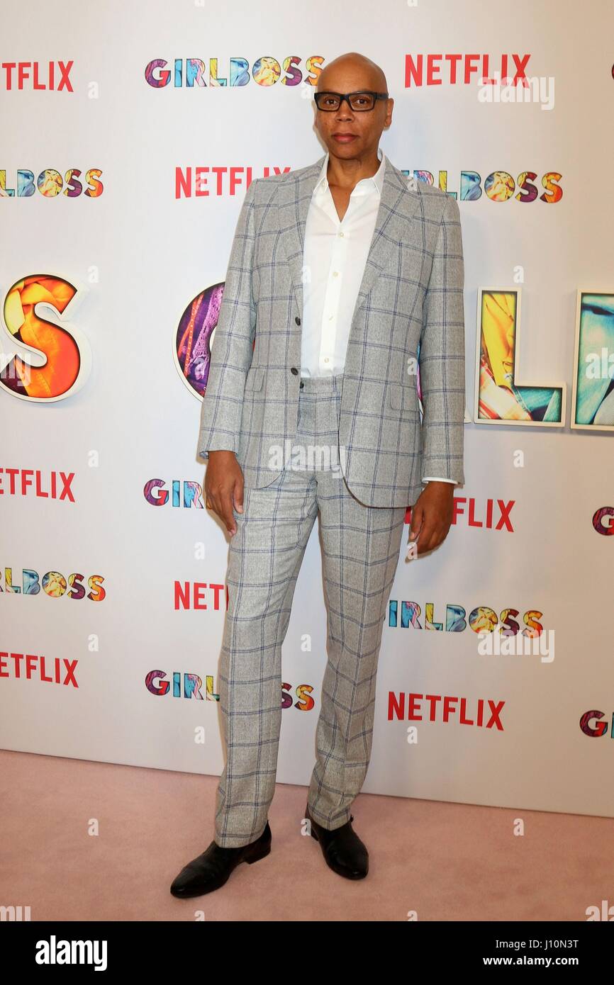 Los Angeles, California, USA. 17th Apr, 2017. RuPaul Charles at arrivals for GIRLBOSS premiere, Arclight Hollywood, Los Angeles, CA April 17, 2017. Credit: Priscilla Grant/Everett Collection/Alamy Live News Stock Photo