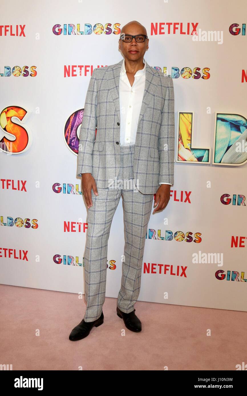 Los Angeles, California, USA. 17th Apr, 2017. RuPaul Charles at arrivals for GIRLBOSS premiere, Arclight Hollywood, Los Angeles, CA April 17, 2017. Credit: Priscilla Grant/Everett Collection/Alamy Live News Stock Photo