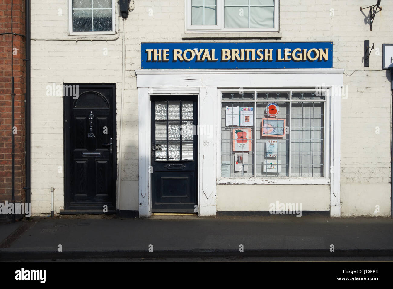 the Royal British Legion at Kinver UK Stock Photo