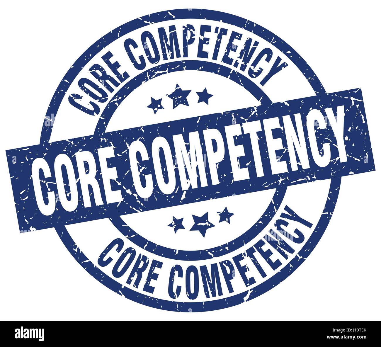 core competency blue round grunge stamp Stock Vector Image & Art - Alamy