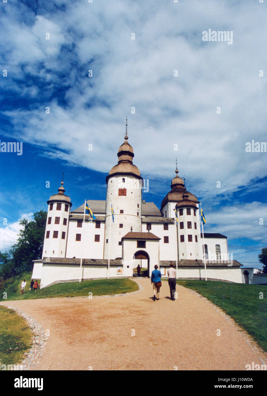 LÄCKÖ CASTLE in Västergötland outside Lidköping in lake Vänern 2002 ...