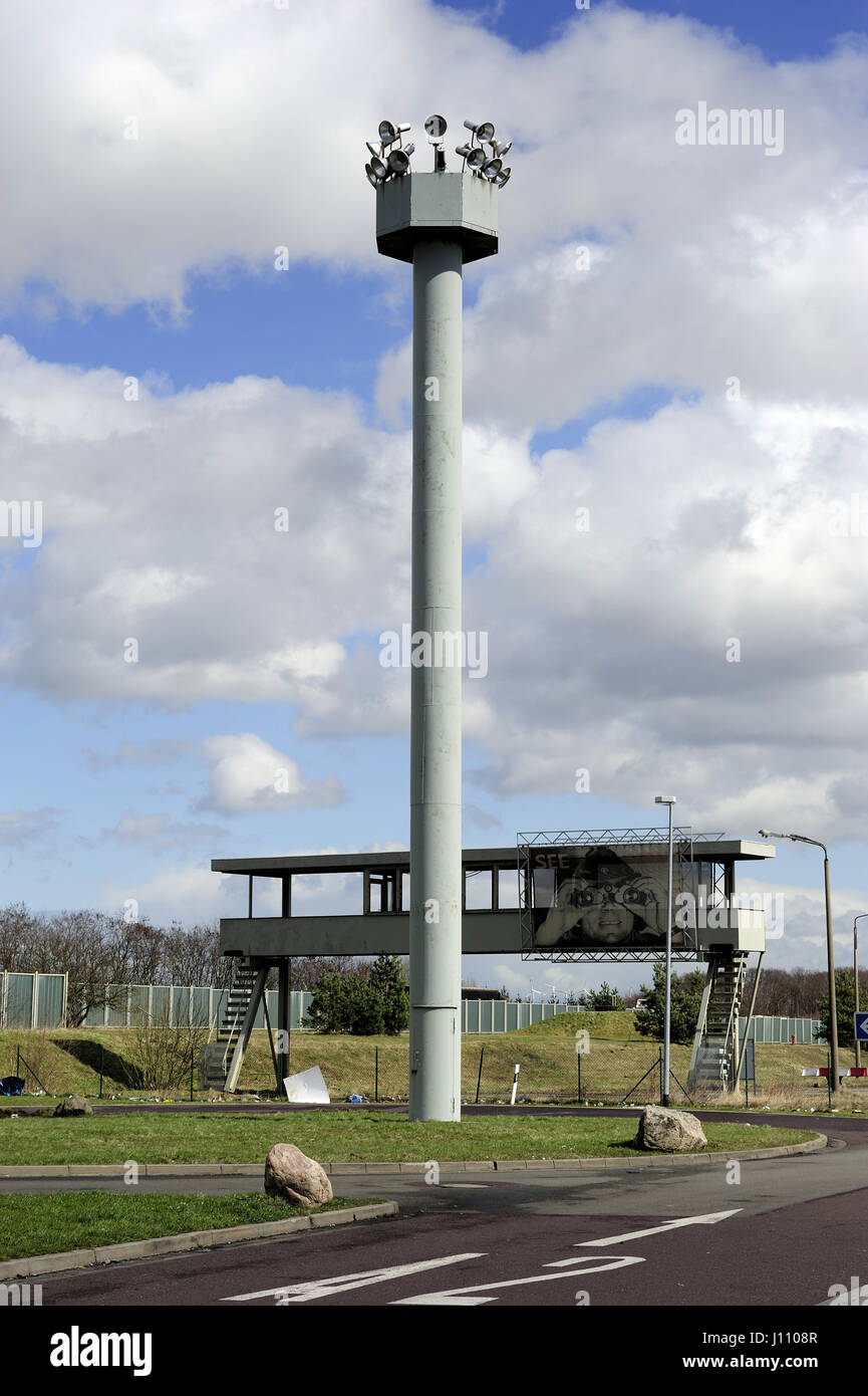 border, border checkpoint helmstedt-marienborn, crossing, ddr geschichte, deutschland, europe, european, fremdenverkehr, german democratic republic, Stock Photo