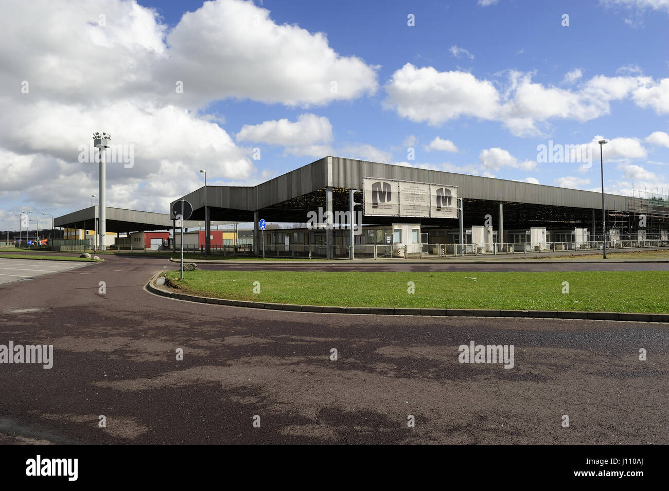 border, border checkpoint helmstedt-marienborn, crossing, ddr geschichte, deutschland, europe, european, fremdenverkehr, german democratic republic, Stock Photo