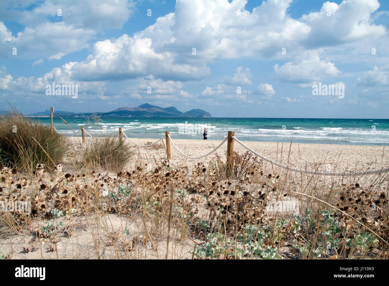 Playa de Muro, Alcudia Stock Photo