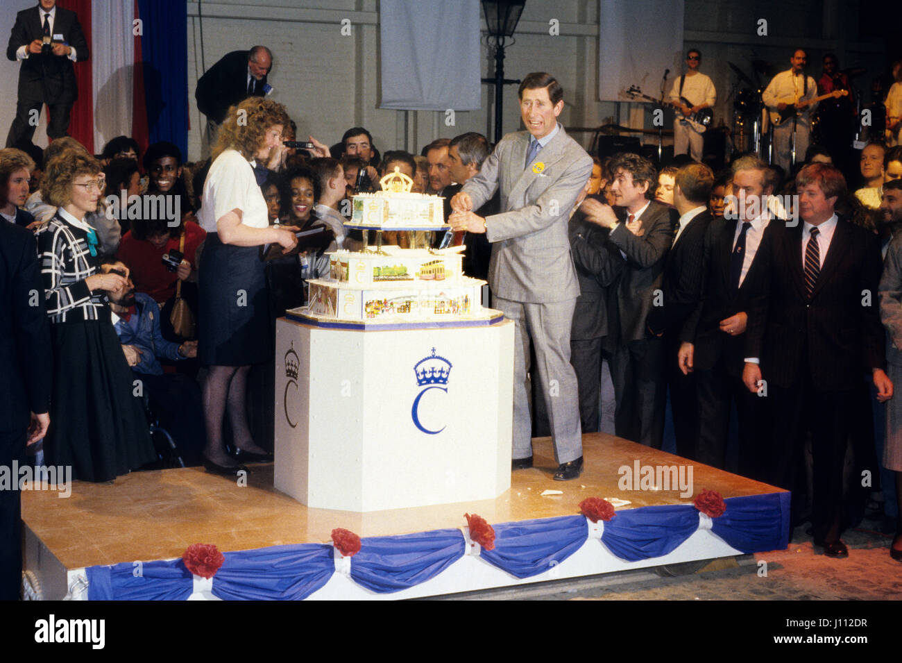 Prince Charles 40th birthday in Birmingham to launch the Princes Youth