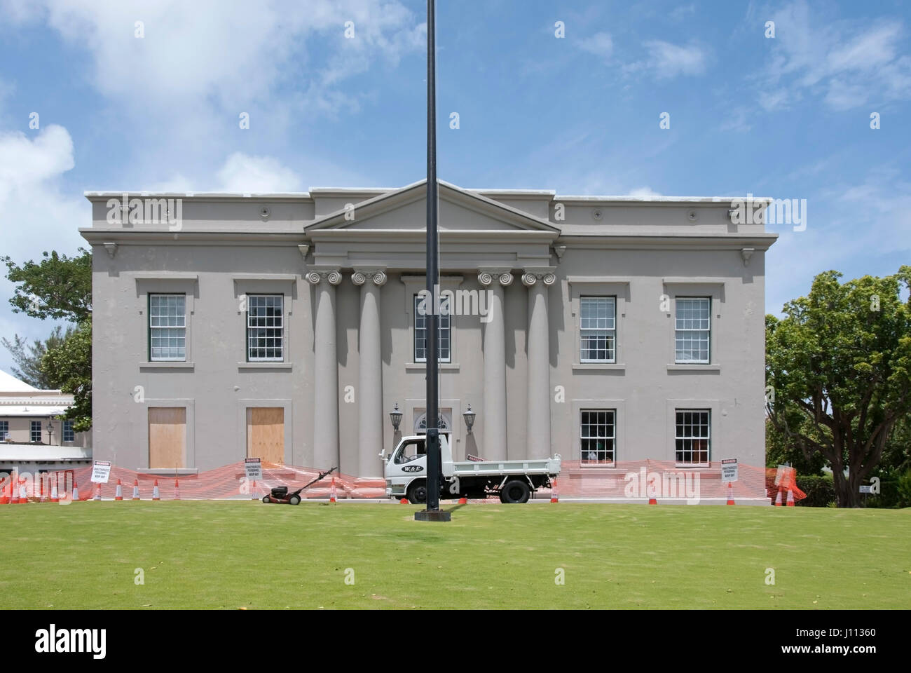 The Building 105 Front Street Hamilton Bermuda exterior view of