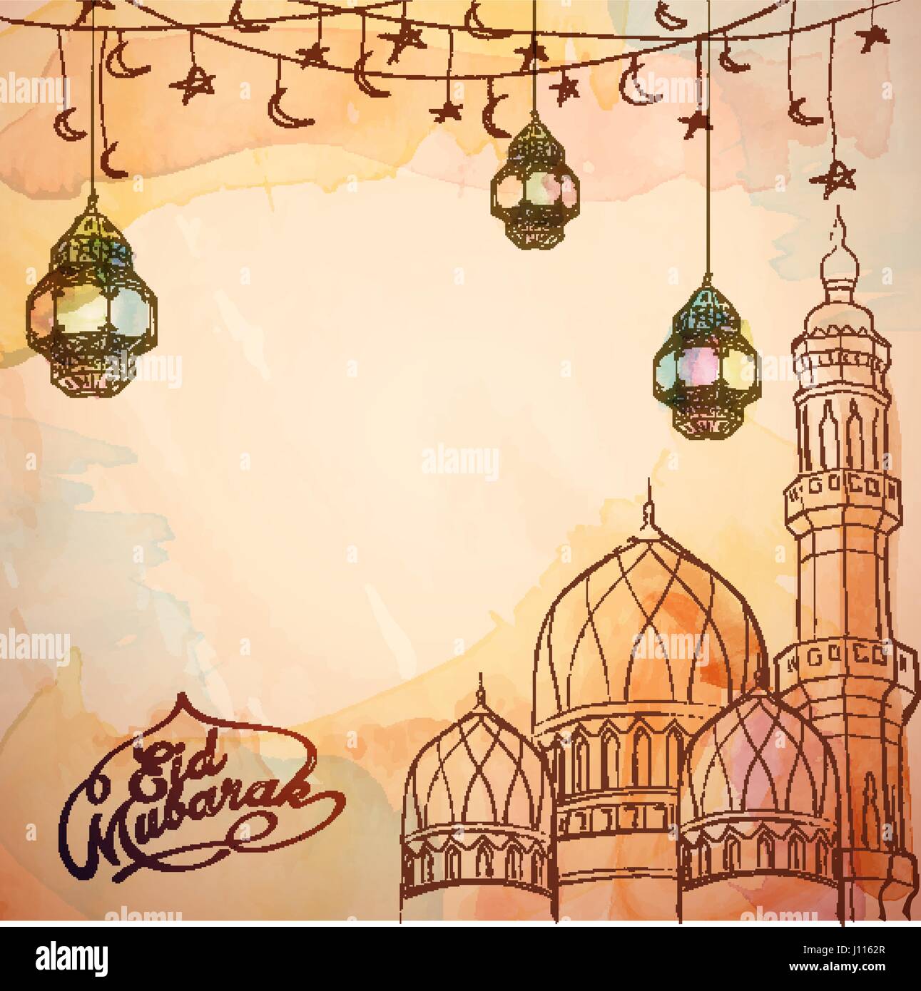Free Kids Eid alFitr Drawing  Download in PDF Illustrator PSD EPS  SVG JPG PNG  Templatenet