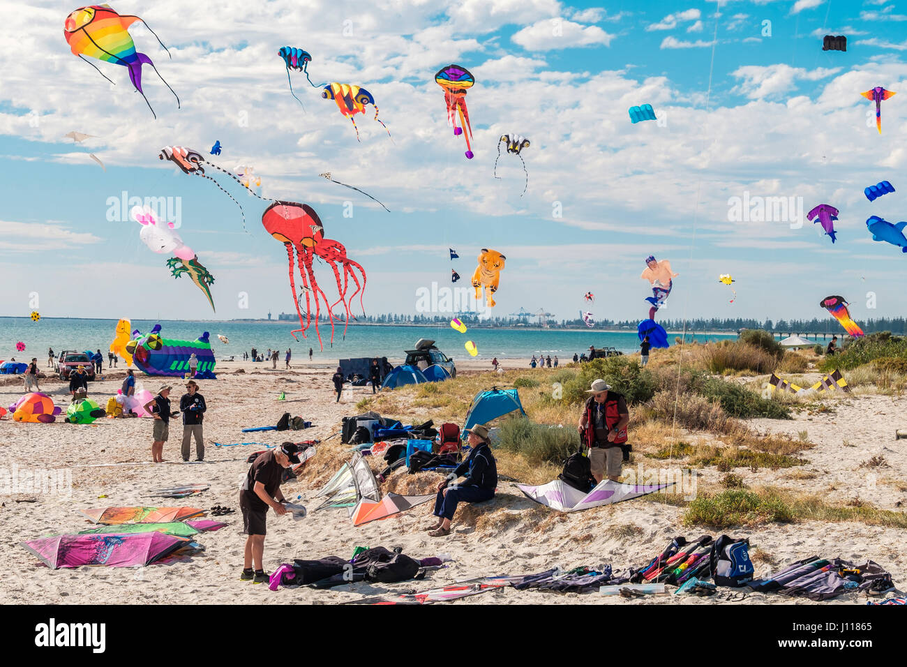 Adelaide, Australia April 15, 2017 Adelaide International Kite