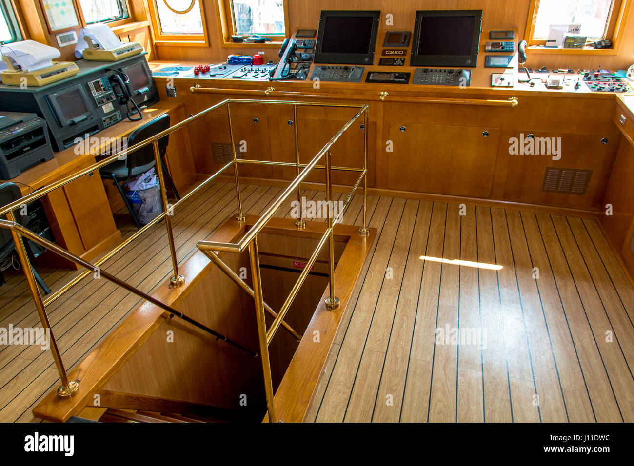 Navigation equipment ship bridge hires stock photography and images