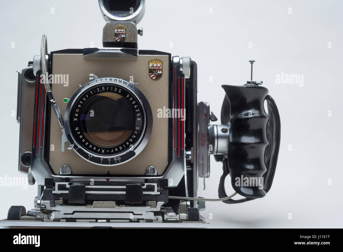 Linhoff HISTORICAL 1960 LINHOF SUPER TECHNIKA IV LARGE FORMAT RANGE FINDER FILM ...