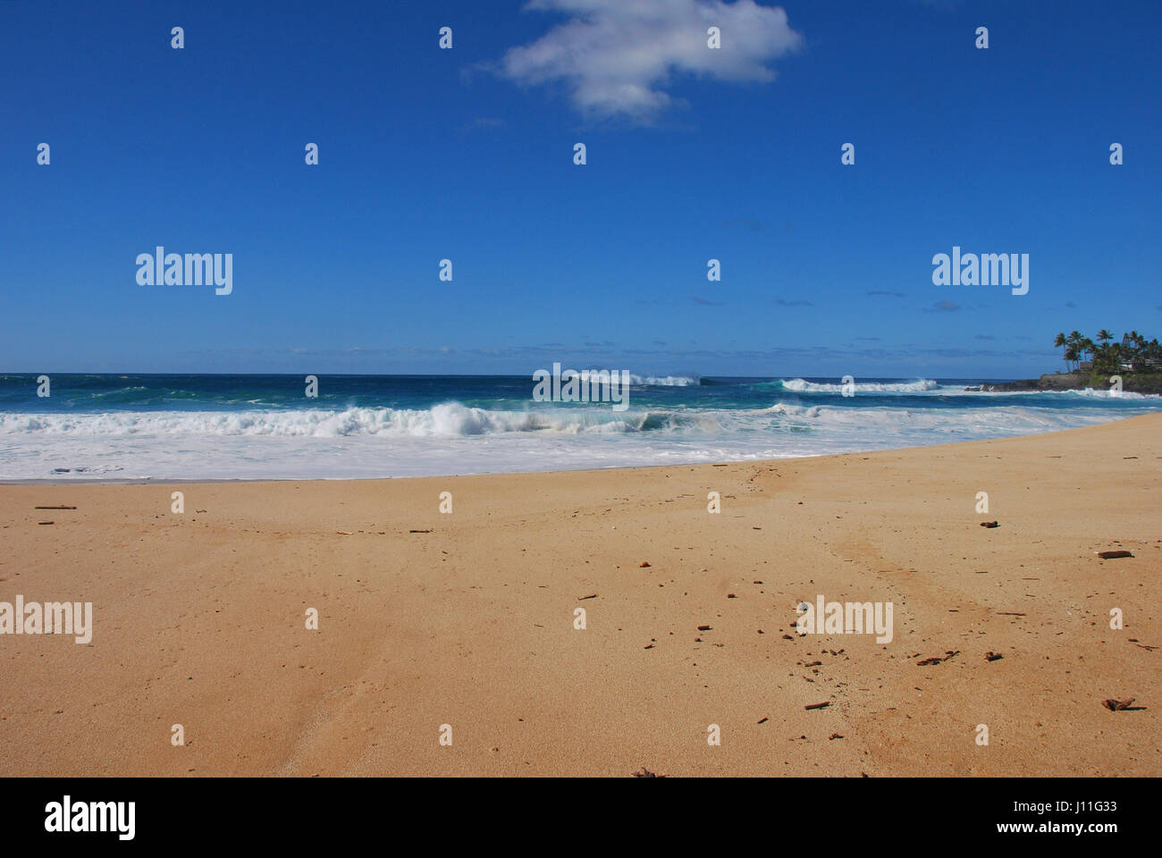Waimea Bay Beach Park, Oahu, Hawaii Stock Photo Alamy