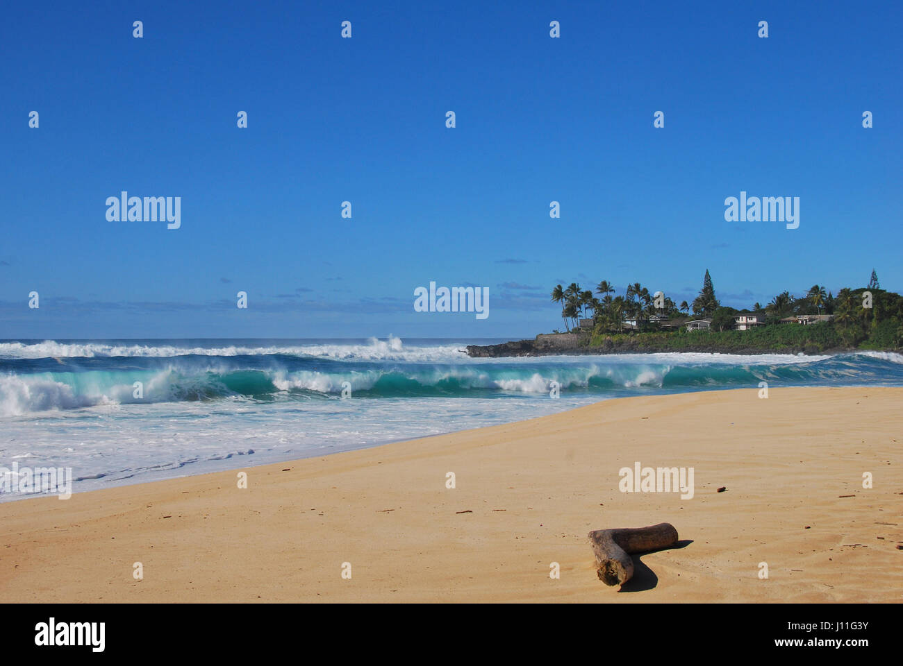 Waimea Bay Beach Park, Oahu, Hawaii Stock Photo Alamy