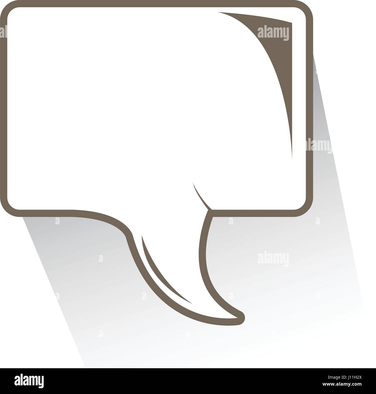 Isolated comic speech bubble Stock Vector Image & Art - Alamy