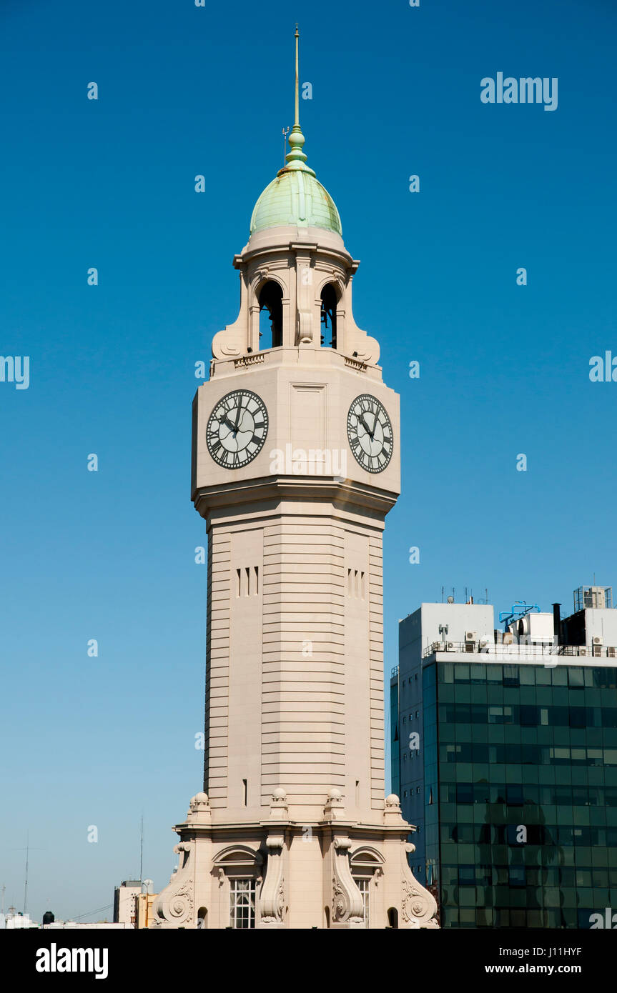 City Legislature Clock Tower - Buenos Aires - Argentina Stock Photo
