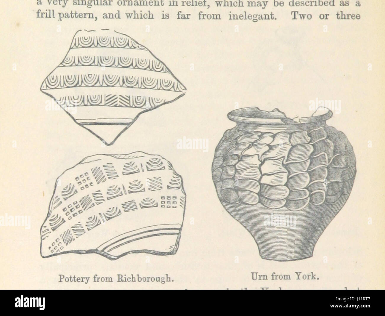 [The Celt, the Roman, and the Saxon: a history of the early inhabitants of Britain, down to the Conversion of the Anglo-Saxons to Christianity. Illustrated by the ancient remains brought to light by recent research.] Stock Photo