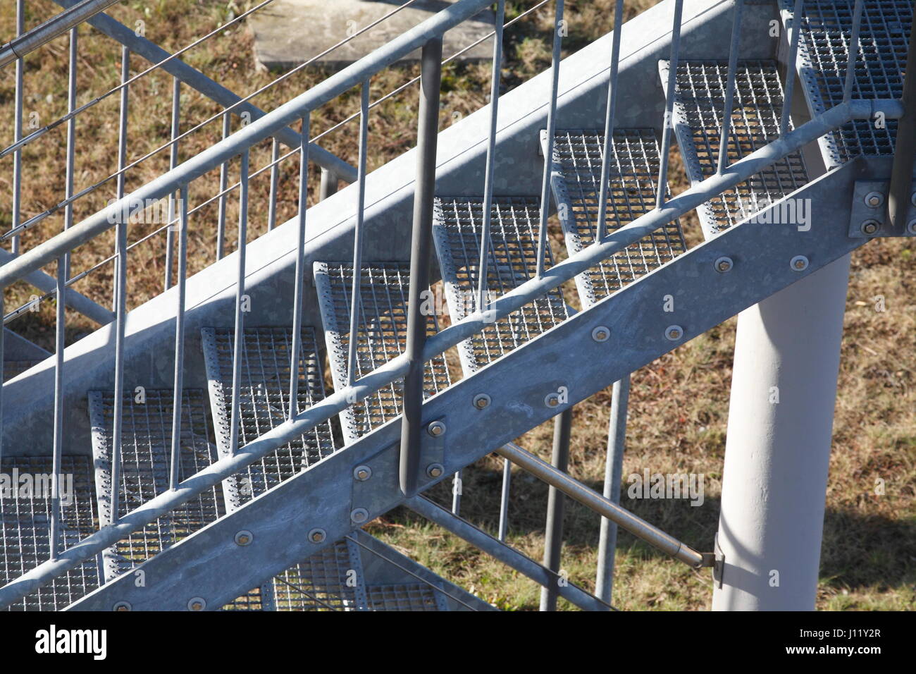 Picture of Exterior metal staircase hi-res stock photography and images - Alamy