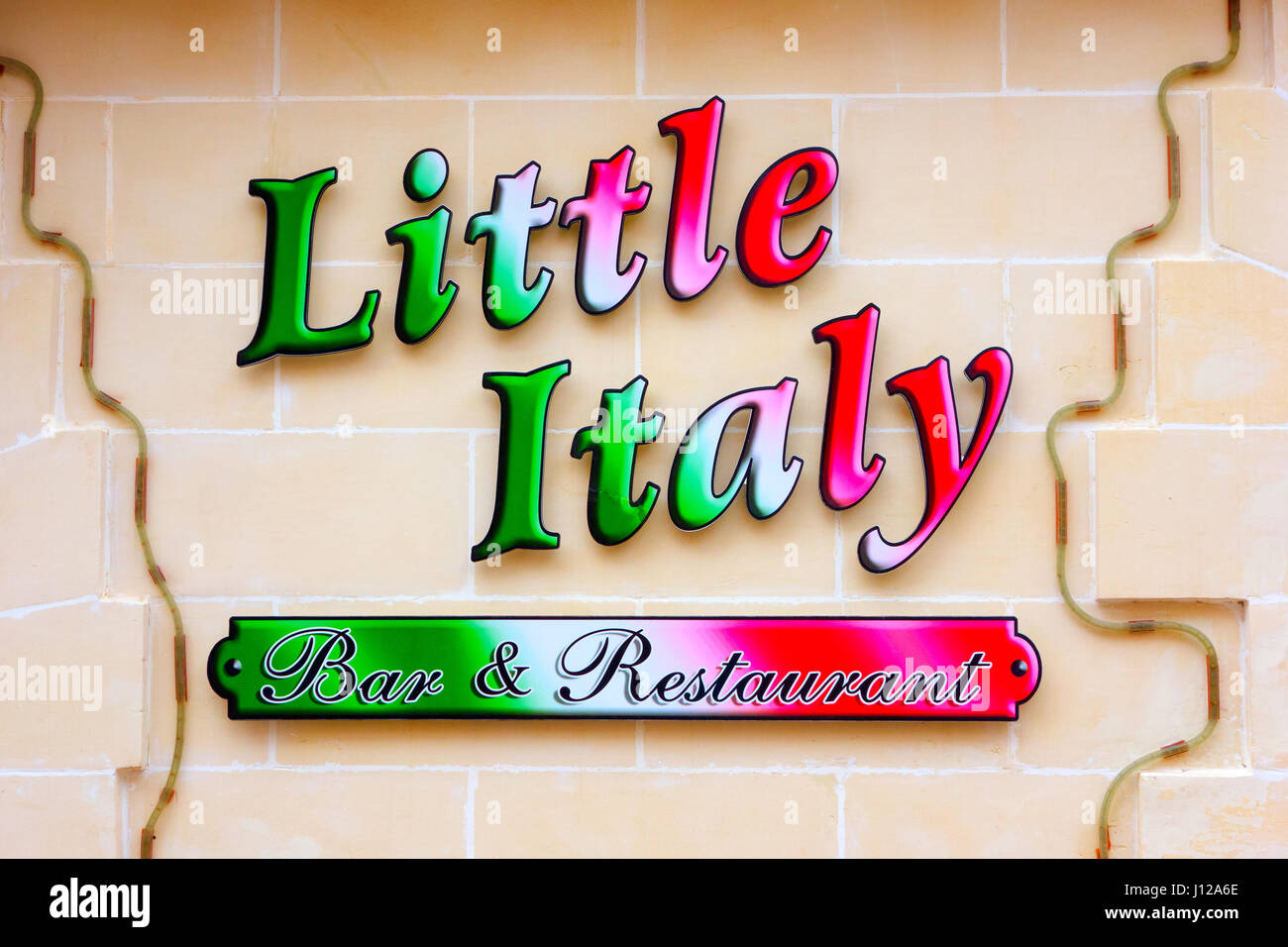 Little italy logo hi-res stock photography and images - Alamy