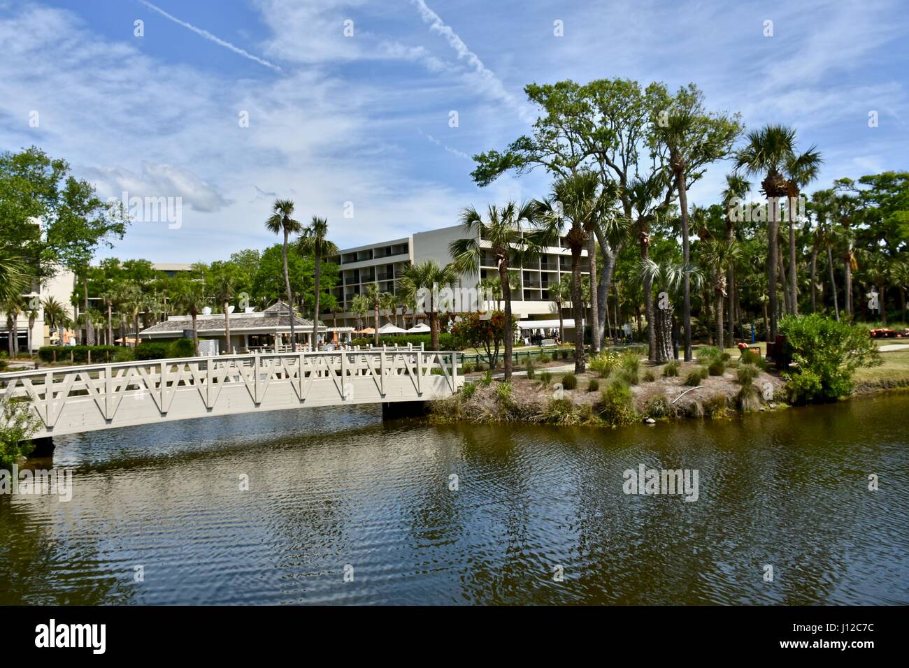 Sonesta Resort Hilton Head Island outdoor recreation area Stock Photo