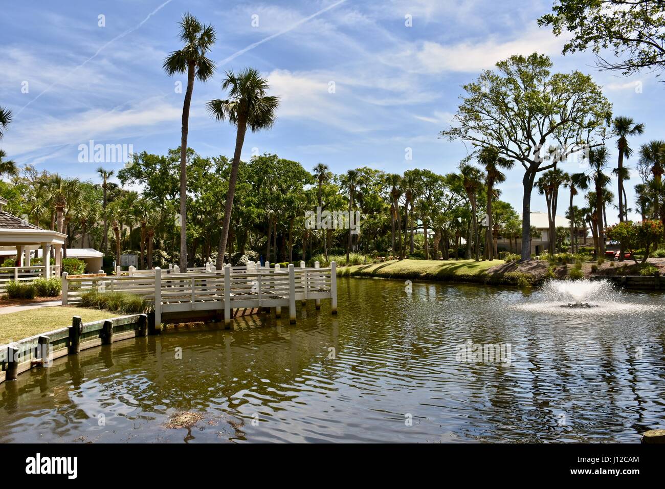 Sonesta Resort Hilton Head Island outdoor recreation area Stock Photo