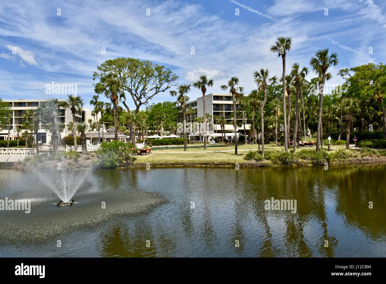 Sonesta Resort Hilton Head Island outdoor recreation area Stock Photo